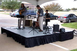 Rental store for 8 foot x 12 foot stage in STOREAREA2