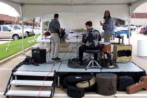 Rental store for 12 foot x 12 foot stage in STOREAREA2