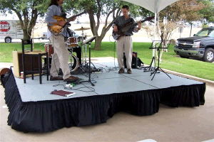 Rental store for 12 foot x 20 foot stage in STOREAREA2