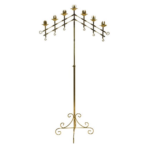 Rental store for 7 lite bi fold candelabra in STOREAREA2